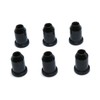 Dookoe Guitar Ferrules Guitar String Caps Mounting Buckles Through-Body Ferrules