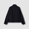 JAJU [JAJU] Women's Crisp Color-Blocked Jumper_Black