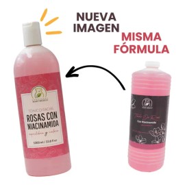 Tónico Facial De Rosas + Niacinamida Vitamina B3 (1 Litro) Tipo De Piel Todo Tipo De Piel