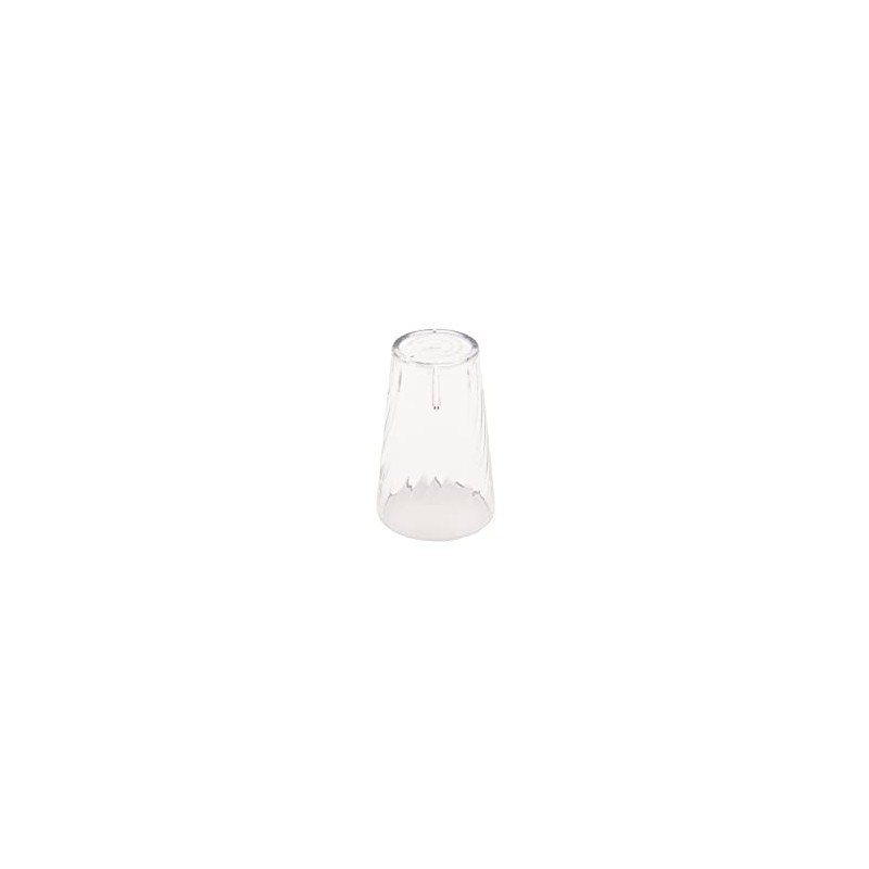 G.E.T. 2212-1-CL-EC Clear 12 oz. Tumblers, SAN Plastic (Pack of