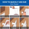 Decor Home Systems Simply Silent Door Stop, Solves two problems