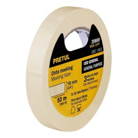 12 Cinta Masking Tape De 34 X 50 M, Pretul 20669                                                                                                      