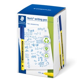 STAEDTLER 307-3 CT50 Noris Handwriting Pen - Blue (Tub of 50)