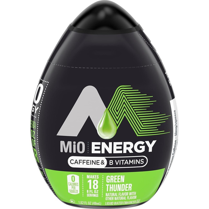 Mio Water Enhancement Variety Pack Includes Green Thunder, Black Cherry,