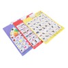 3pcs Sound Educational Posters Preschool Learning Poster Parent Child Interaction
