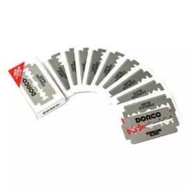 Dorco 양면면도날 도루코 면도날 화장도 양면 이발 비버샵 100개 Double Edge Razor Blade Dorco Razor Blade Cosmetic Double Edge Barber Shop 100PCS [100p]