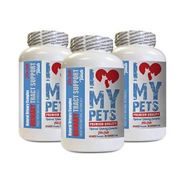 I LOVE MY PETS LLC cat Urinary Tract Care - CAT Urinary Tract Support - Natural Complex - Premium - Urinary Health cat - 270 Treats (3 Bottles)