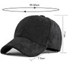 XRDSS Corduroy Baseball Cap Unisex Adjustable Classic Sports Cap Outdoor