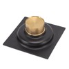 Floor Drain European Style Antique Stainless Steel and Copper Square