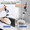 COOLWEST Pre Rinse Spray Valve with 44” Commercial Sink Sprayer
