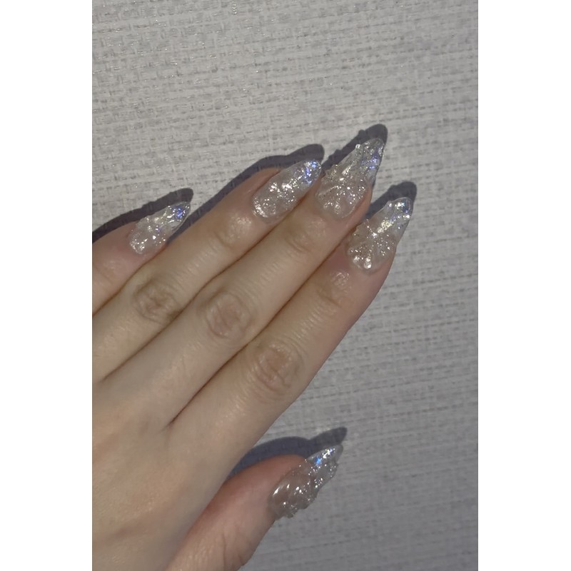 [Ice Nail Ten Hands Cross] Iceland Blue of Sea -