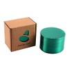 LIHAO 2" Grinder 4 Piezas Grinder Metálico con Rascador Polen