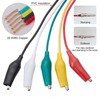 Pack of 30 Alligator Clips with Cable, Test Leads with