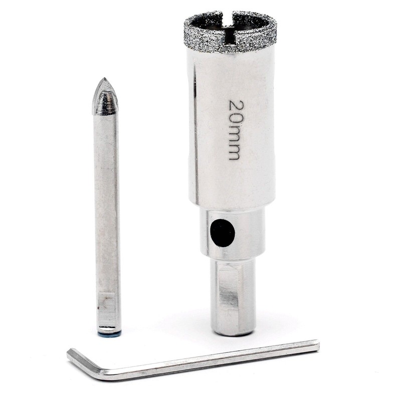 JINGLING 20mm Diamond Hole Saw 3/4 inch Tile Drill Bits