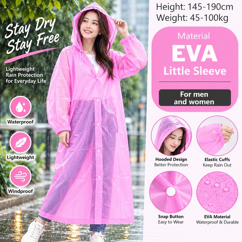 Raincoat Women Men Impermeable Thickened Waterproof Raincoat Tourism Outdoor Hiking