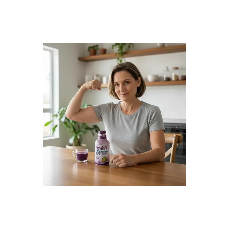 Gadavyt Protein Pa 480 Ml Sabor Uva Suplemento Líquido