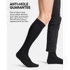 DANISH ENDURANCE Knee-High Bamboo Viscose Dress Socks for Women &