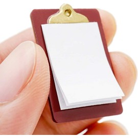 1/12 Miniature Clipboard Dollhouse Decoration Accessories Dollhouse Décor, Dollhouse Accessories