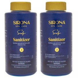 Sirona Spa Care Simply Sanitizer - 2 Pack