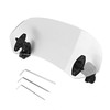 Universal Motorcycle Adjustable Clip On Windscreen Wind Deflector Windshield Accessories