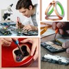 Thrseely 3 Pack Copper Foil Tape, 3 Size Double-Sided Conductive