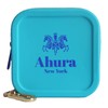 Ahura Blue Silicone Cosmetic Bag – Travel Makeup Bag, Coin