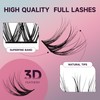 Mayhug False Eyelashes 144pcs Personal Use 3D Effect Eyelash Extensions