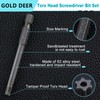 GOLD DEER 11PCS Torx Head Screwdriver Bit Set with Transparent