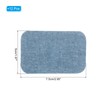 PATIKIL Denim Iron-on Patches, 12Pcs Sew-on Fabric Patches for Jeans