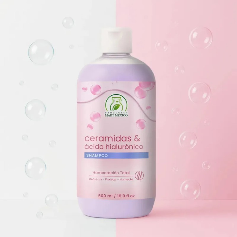 Shampoo Capilar Ceramidas & Acido Hialurónico 500ml