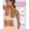 HORISUN Seamless Wireless Bras for Women Push Up Women T