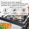DSYJ Silicone Stove Gap Covers Strips for Kitchen Stove Top