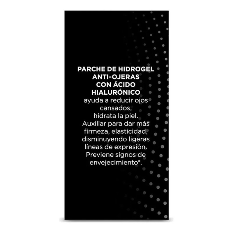 🔥 Pack x60 parches anti ojeras revlon con acido hialuronico