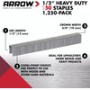 Arrow 508 Heavy Duty T50 1/2-Inch Leg Length, 3/8-Inch Crown,