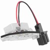 Pair of LED License Plate Lamp White Light 34100S0A013 Fit