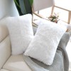 NordECO HOME Luxury Soft Faux Fur Fleece Cushion Cover Pillowcase
