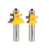 YONICO Router Bits Set Tongue and Groove Flooring 2 Bit