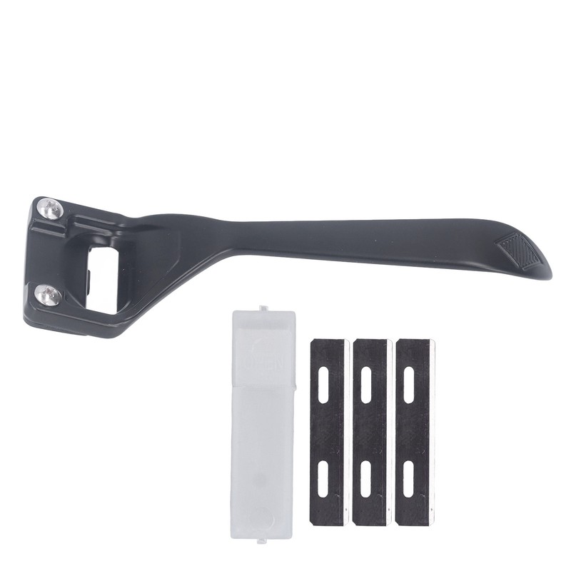 Leather Skiver 3 Blades Sturdy Durable Alloy Multipurpose Modern Black