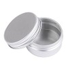 Screw Jar, 15 ml, Aluminium Jar with Screw Lid, Empty,