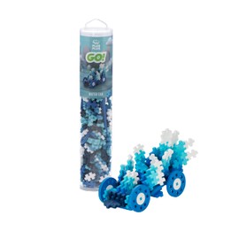 Plus-Plus 200 Creative Building Blocks GO! Car Water