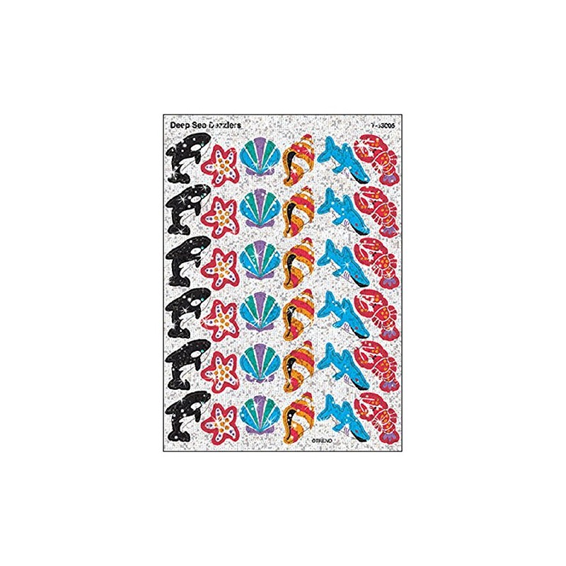 Trend Deep Sea Dazzlers Sparkle Reward Stickers