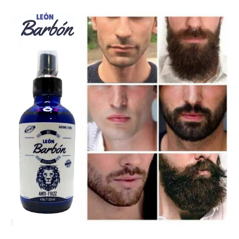 Aceite Para Barba Crecimiento Hidratante Y Reparador 120ml Sin Olor