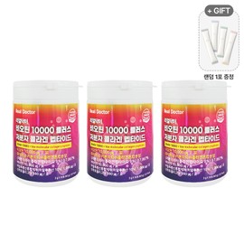 Real Doctor Biotin 10000 Plus Low Molecular Collagen Peptide Protein Vitamin C 30 sachets, 3 packs / 리얼닥터 비오틴 10000 플러스 저분자 콜라겐 펩타이드 단백질 비타민C 30포, 3개