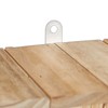 Relaxdays Bat Box Large Shelter for Bats Made of Untreated