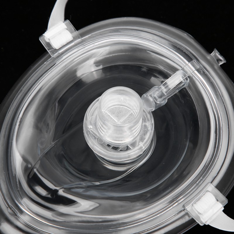 Pocket Resuscitator OneWay Valve Breathing Emergency Artificial CPR Rescue Face
