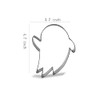 Keewah Ghost Cookie Cutter - 4.7 x 3.7 inch -