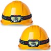 Skywin Hard Hat Light, Headlamp Rechargeable,2 Pack Lightweight USB, XPG+COB