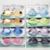 HD Swim Goggles Set with Nose Clip & Earplugs for Adults & Children NO.4 30ea