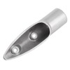 7/8" 5-1/2 Degree Stainless Steel Marine Boat Hand Rail End