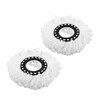DIVCHI Set of 2 Replacemnt Microfiber Spin Mop Heads for